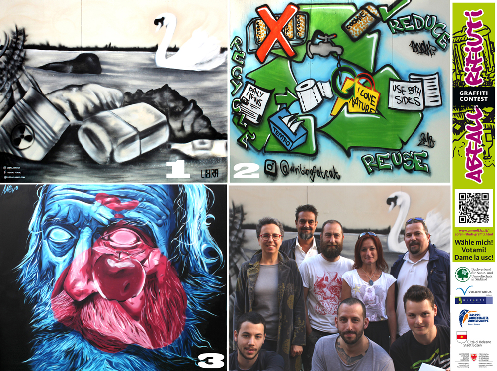 Graffiti 2018 Praemierung Collage