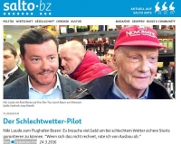 salto.bz - Niki Lauda zum Flughafen Bozen