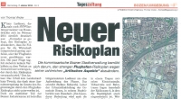 TZ vom 07.01.2016 - Neuer Risikoplan