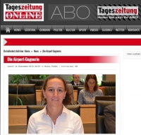 TZ-online - Die Airport-Gegnerin